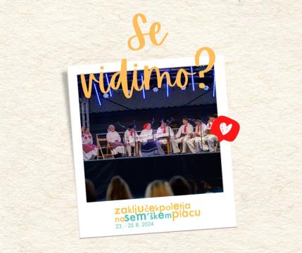 Zaključek poletja na Sem'škem placu, folklore